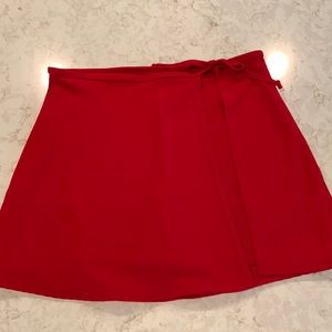 Sassy Red Skort